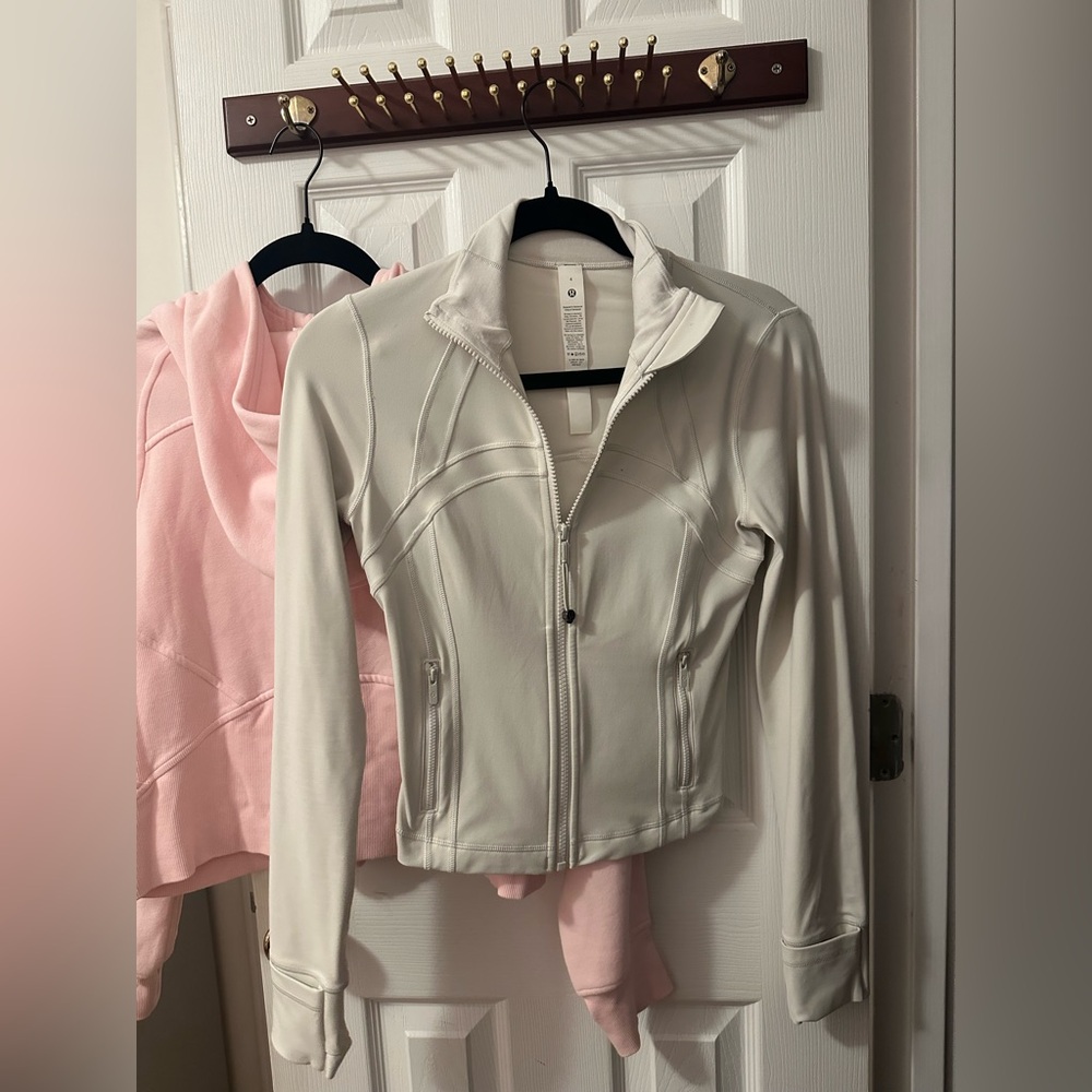 Bone color Lululemon define jacket